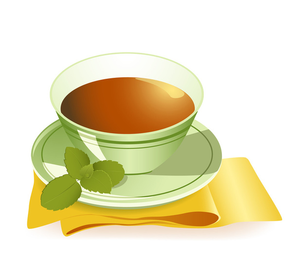 Cup of tea - Vector, afbeelding