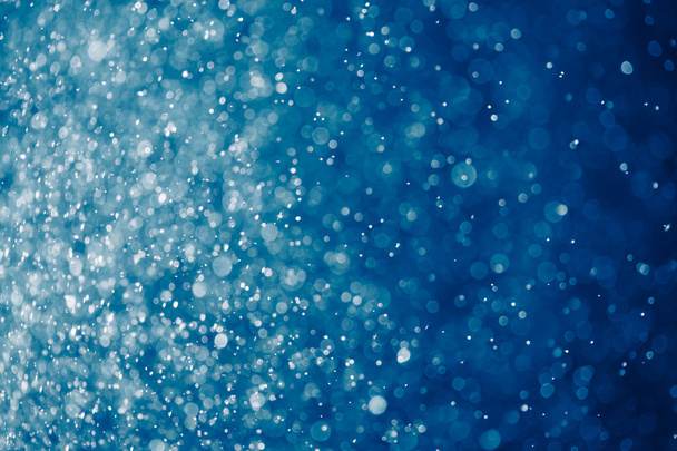 astratto sfondo blu con particelle bokeh
 - Foto, immagini