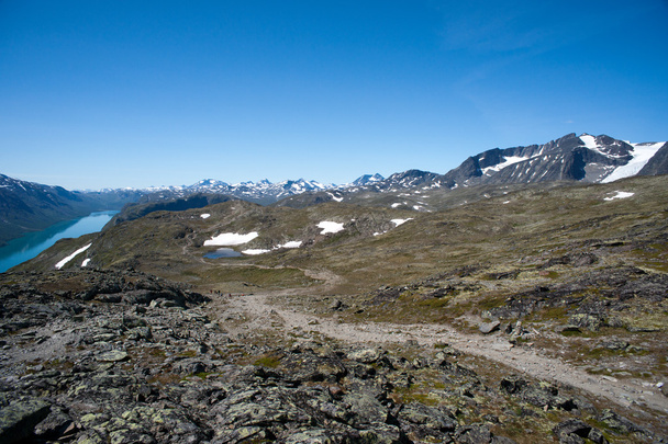 hřeben Besseggen v národním parku jotunheimen, Norsko - Fotografie, Obrázek