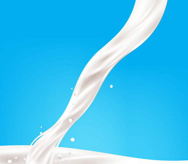 Milk background - Vector, Image