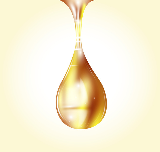 Honey drop - Vektor, kép