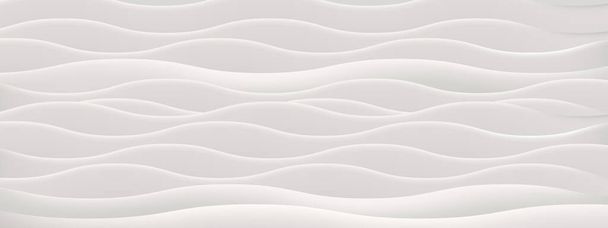 Abstract white water wave pattern background. Vector illustration - Vecteur, image