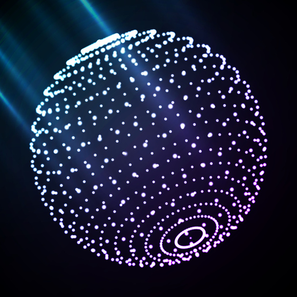 Abstract sphere light - Vector, afbeelding