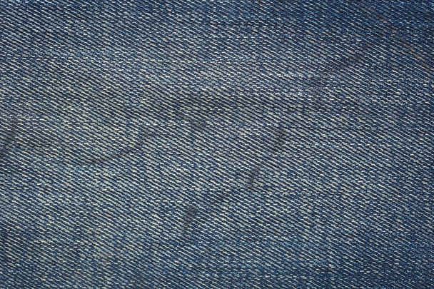 Pantalones vaqueros azules textura fondo - Foto, Imagen