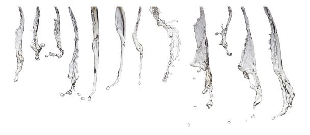 Collection of Water jets - Foto, Imagem