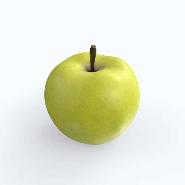 Apple fruit isolated on white background - Photo, Image