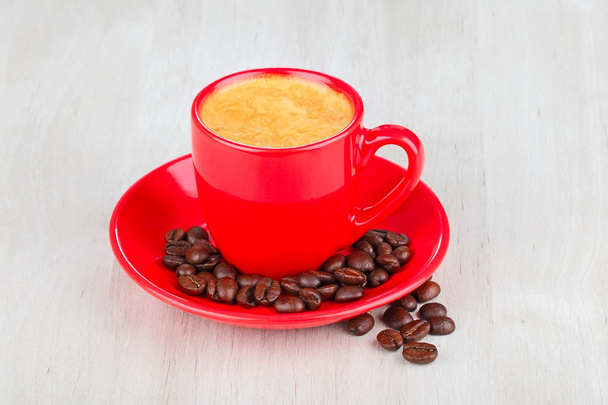 tasse de café avec grains de café
 - Photo, image