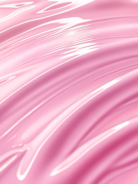 Textura cosmética rosa brillante como fondo de producto de maquillaje de belleza, cosméticos para el cuidado de la piel y concepto de diseño de marca de maquillaje de lujo - Foto, Imagen