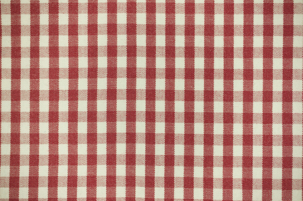 Красная клетчатая ткань
 - Фото, изображение