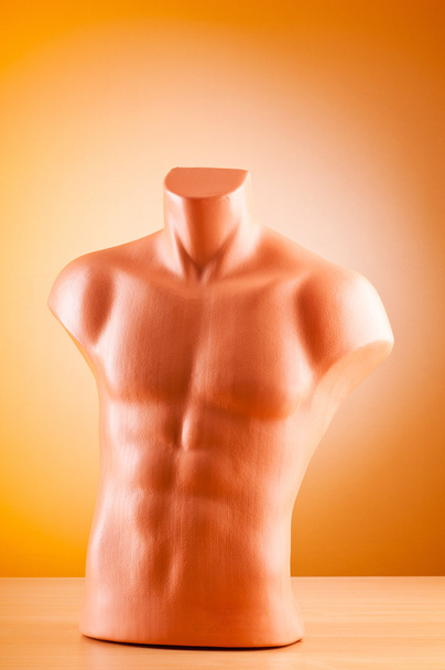Clothing mannequins on the gradient - Photo, Image