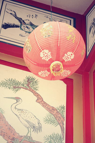 Lanternes chinoises pendant le festival du nouvel an - Photo, image