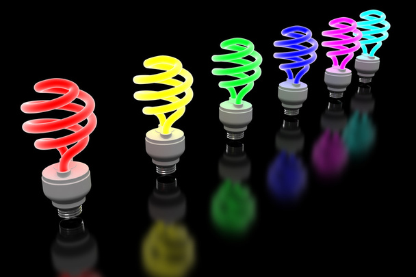 Glowing Lightbulb - Photo, Image