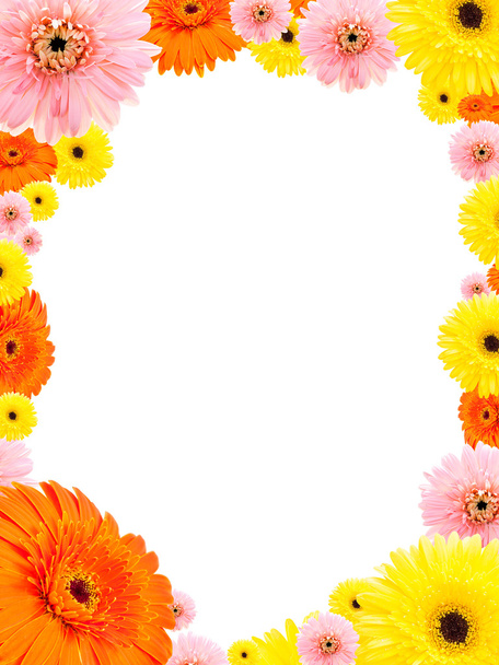 flower create a frame - Foto, Imagen
