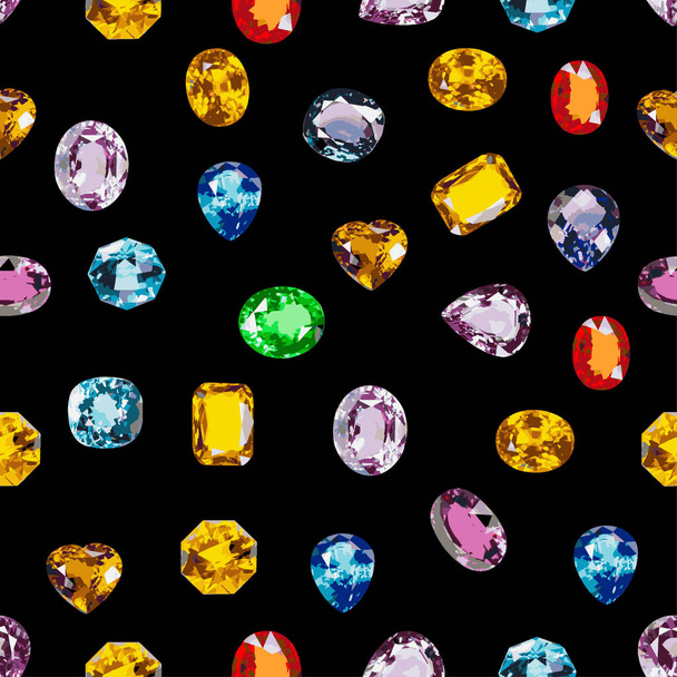 Realistische Diamant-Muster-Vektor, die nahtlose Diamant-Muster - Vektor, Bild