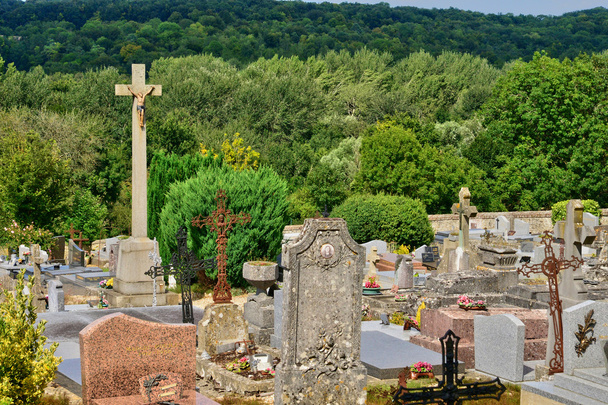 Fransa, Delincourt mezarlığı Oise'deki/daki oteller - Fotoğraf, Görsel