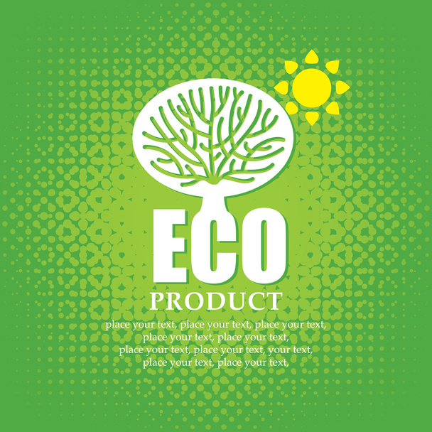 Eco product - Вектор, зображення
