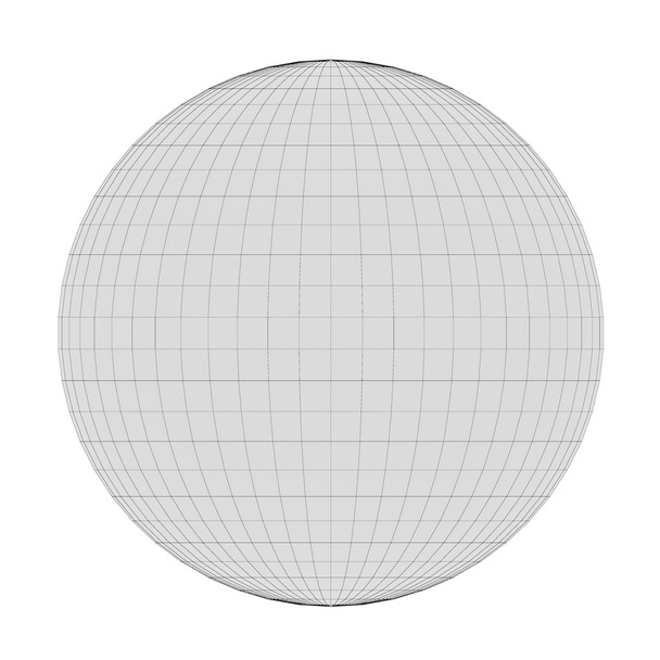 Geometric gimp sphere - Photo, Image