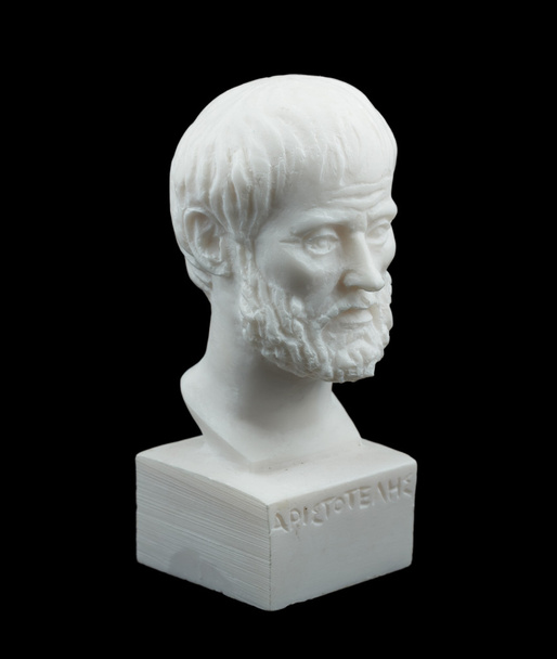 Filósofo grego Aristóteles escultura
 - Foto, Imagem