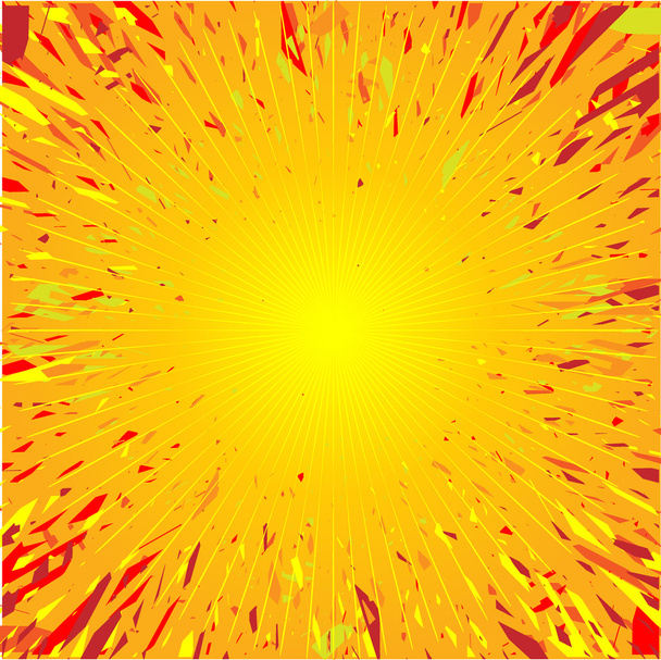 Ηλιακή έκρηξη - Διάνυσμα, εικόνα
