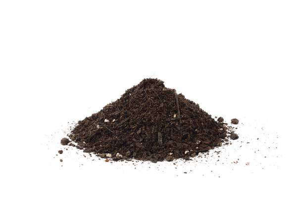small heap of soil for repotting - Photo, Image