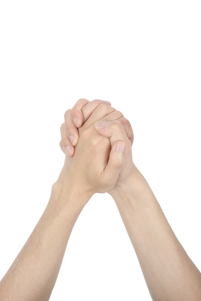 asiatique homme prière les mains
 - Photo, image