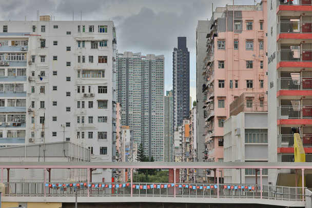 9 July 2022 the street scape of the shek kip mei, hk - Foto, immagini