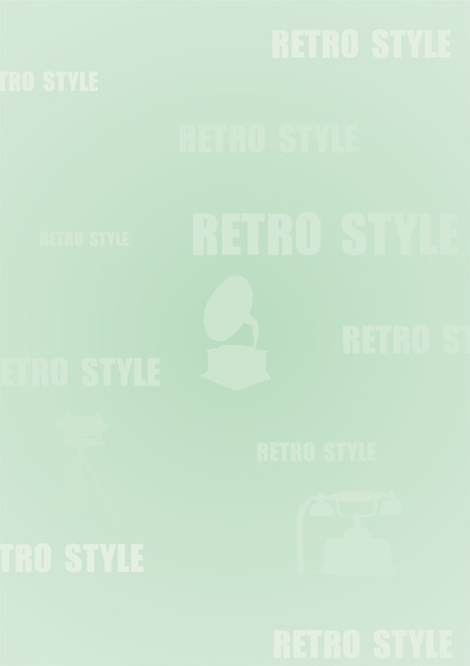 Retro style - Vector, Image