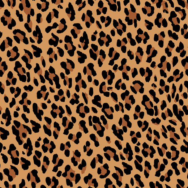 Leopardenfell Hintergrund. - Vektor, Bild