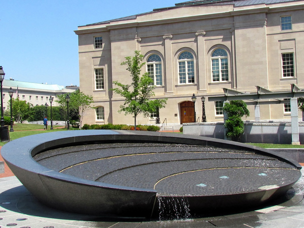  Washington Dc Sąd Apelacyjny fontanna 2013 - Zdjęcie, obraz