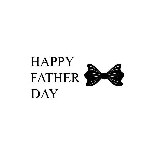 illustration vector logo design for father day - Vektor, Bild