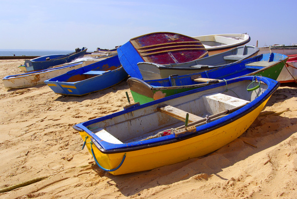 πολύχρωμο rowboats - Φωτογραφία, εικόνα