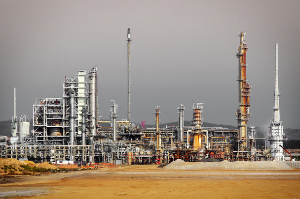 Refinería de petróleo - Foto, Imagen