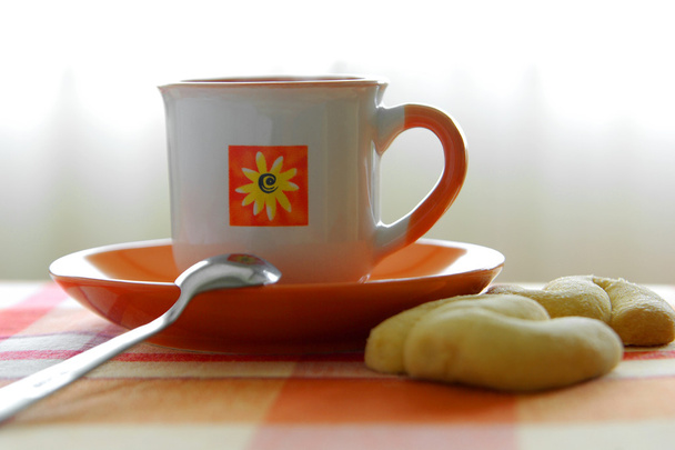 Kaffee und Kekse - Foto, Bild