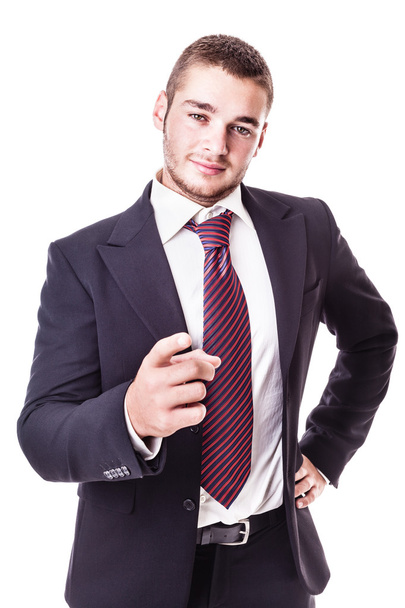 businessman pointing at camera - Foto, afbeelding