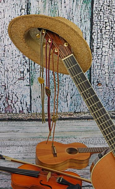 Instrumentów muzyki Country - Zdjęcie, obraz