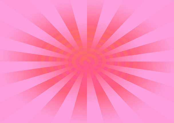 Αφηρημένη υφή φόντου ροζ ακτίνων φωτός ηλιαχτίδα γραφικό σχέδιο φυλλάδιο αφίσα φυλλάδιο χάρτινη παρουσίαση φόντο εικονογράφηση - Φωτογραφία, εικόνα