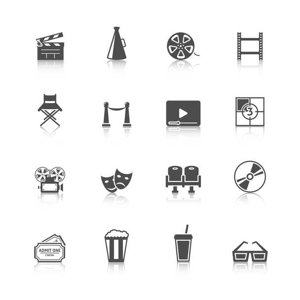Set icone del cinema
 - Vettoriali, immagini