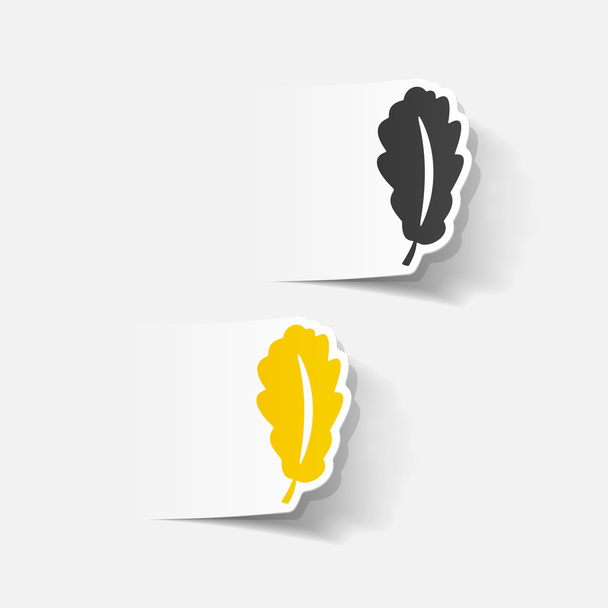 Leaf icon - Vector, Image