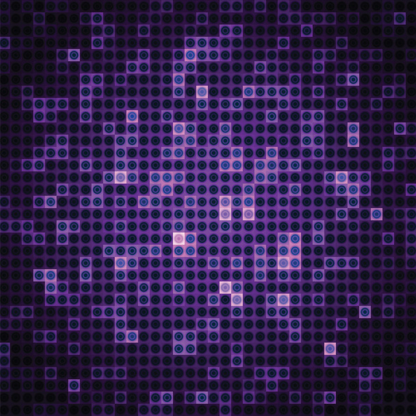 Abstract background of lilac rectangles and circles - Vector, Image
