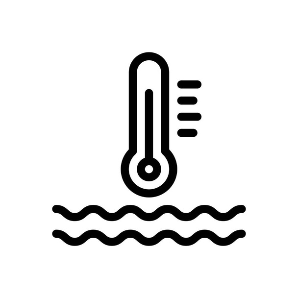 water vector illustration on a transparent background.Premium quality symbols.Thin line icon for concept and graphic design. - Vecteur, image