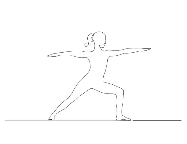 Yoga pose Free Stock Vectors