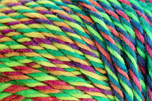 close up of colors Wool
 - Фото, изображение