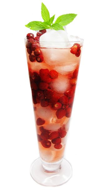 ovocný koktejl koktejl s volně starwberry - Fotografie, Obrázek