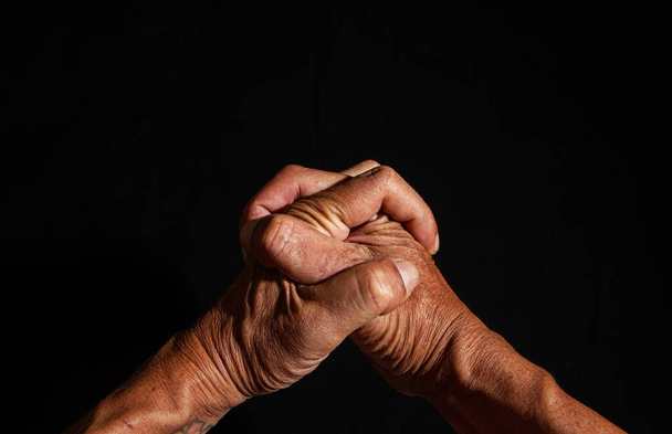 la superficie de la mano - Foto, imagen