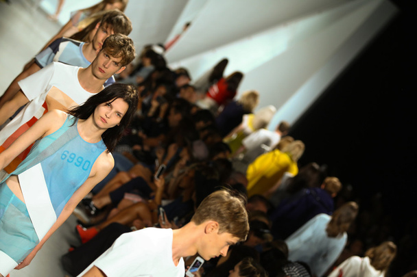 Finale at Lacoste during Mercedes-Benz Fashion Week - 写真・画像