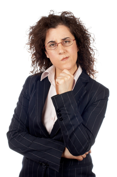 Worried business woman - Foto, afbeelding