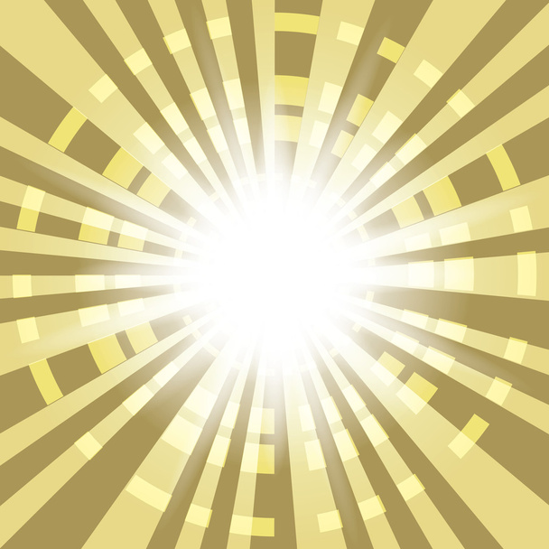 abstract background with radial rays - vector - Vector, Image