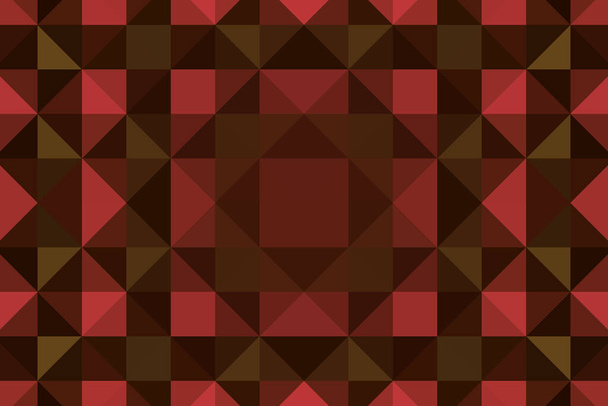 Abstract triangular pixelation. Multi-colored texture. Mosaic pattern consisting of triangles. - Photo, image
