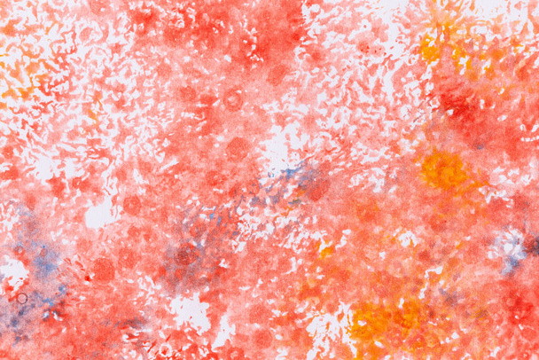 gouache textúra festék papír háttér tapéta piros kék fehér sárga - Fotó, kép