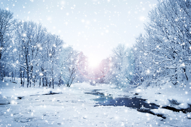 Paesaggio naturale invernale
 - Foto, immagini